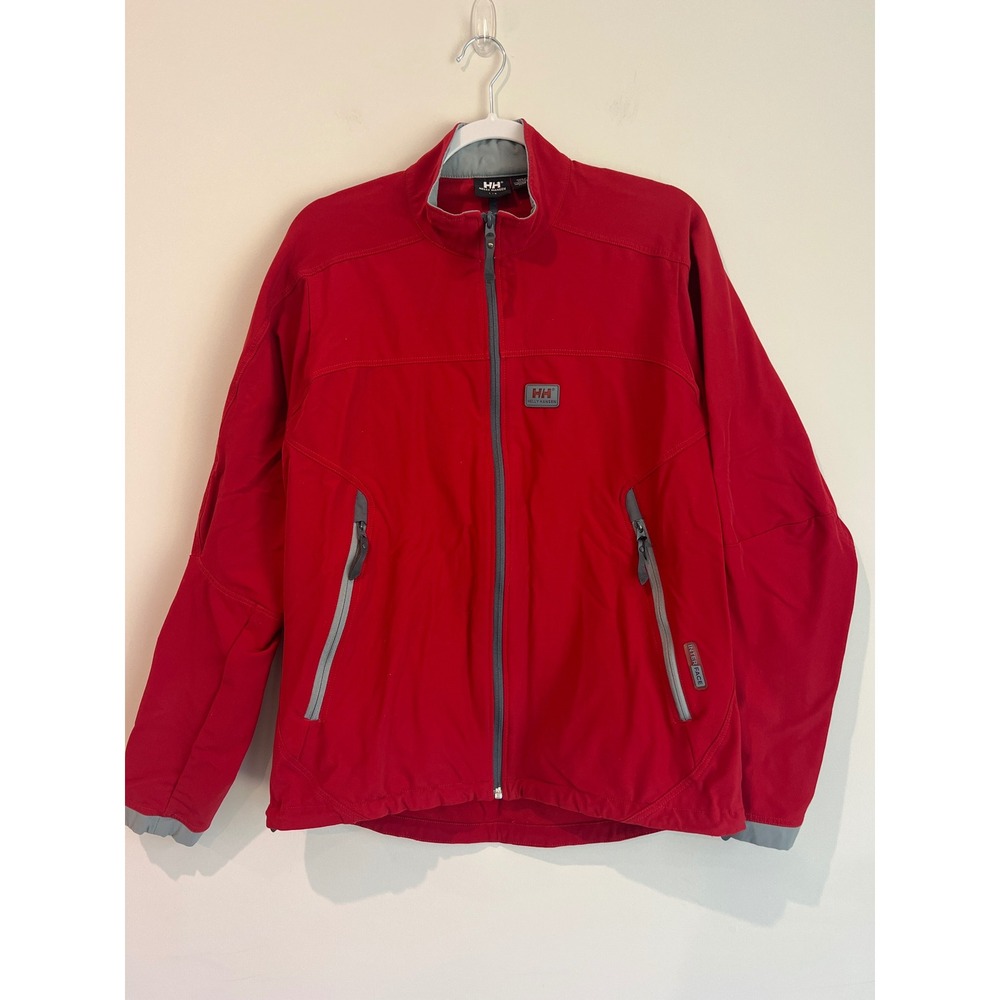 Helly Hansen Red Full Zip Softshell Jacket Women'… - image 1